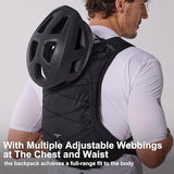 N NEVO RHINO Hydration Backpack, Lightweight Hiking Water Backpack, Hydro Bike Pack with 70 oz 2L Water Bladder, Hydration Daypack for Cycling Rave Mountain