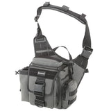 MAXPEDITION Jumbo Versipack (Wolf Gray) 7.4L Tactical Crossbody Sling Bag for EDC, CCW Concealed Carry, Survival, Includes Ergonomic 2" Strap with Comfortable Pad, 0412W
