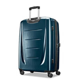 Samsonite Winfield 2 Hardside Expandable Luggage with Spinner Wheels, Teal, Checked-Large 28-Inch