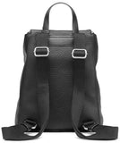 Calvin Klein Zulle Organizational Backpack, Black/Silver, One Size