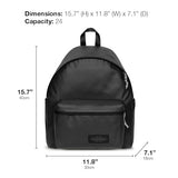 EASTPAK Day Pak'r – 24L Backpack with 14-inch Laptop Sleeve, Front & Security Pockets, Side Bottle Holder, Adjustable Straps, Tarp Black2