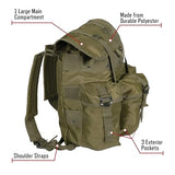 Rothco Mini Alice Pack - Vintage Rucksack Backpack for Outdoor Adventures - 20 Liters