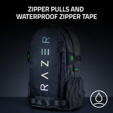 Razer Rogue v3 14" Gaming Laptop Backpack: Travel Carry On Computer Bag - Tear and Water Resistant - Mesh Side Pocket - Fits 14 inch Notebook - Black