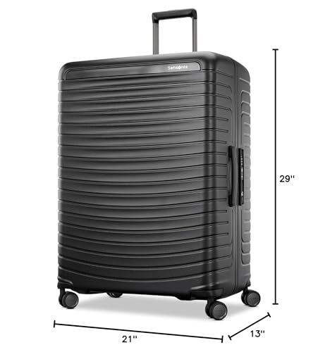 Samsonite Framelock Max Hardside Luggage with Spinner Wheels, Lightweight zipper-less