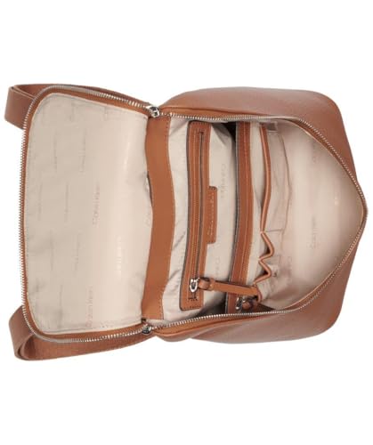 Calvin Klein Zulle Organizational Backpack, Caramel, One Size