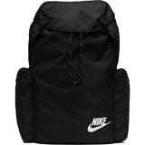 Nike Heritage Backpack Unisex Backpack - Black/Black/White, 1Size