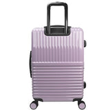 World Traveler Dejuno Tonal 28-Inch Polycarbonate Lightweight Hardside Expandable Spinner Luggage Suitcase with TSA Lock - Lavender