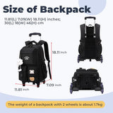 NIWEIYA Kids Rolling Backpack for Girls Boys, Elementary & Middle School Bags with Wheels, Boys Roller Backpack Kids Bookbag with 2 Wheels, Khaki
