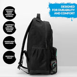 Cookies Escobar Smell Proof Backpack – Odor-Blocking Travel Bag with Laptop Sleeve, Front Camo Pocket & Side Bottle Holders – Durable Streetwear Backpack for Work & Everyday Use – Green Camo