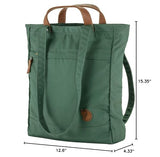 FJALLRAVEN 24203-679 Totepack No. 1 Sports backpack Unisex Deep Patina Size OneSize - backpacks4less.com