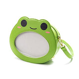 Elallin Cartoon Frog Cute Bag Ita bag Crossbody Purse Backpack for Women (Green)