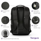 Targus – 15-16” Terra EcoSmart Laptop Backpack for Computers up to 15-16” - Multi Compartment Bag for Travel, Professional Use, College, Work - TBB649GL - Black