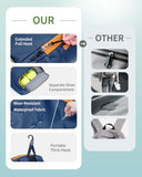 sportsnew Waterproof Pickleball Bag Men Women W/Shoe Compartment Fence Hook