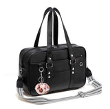 Chillpaper Large Japanese Shoulder Bag, Black