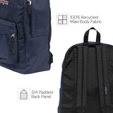 JanSport SuperBreak One Backpacks - Durable, Lightweight Bookbag with 1 Main Compartment, Front Utility Pocket with Built-in Organizer - Premium Backpack, Screen Static