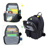 Ocbabe Kids Backpack for Girls Bookbag College Middle High School Bag for Student Black Plain Ita Bag