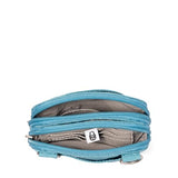 Modern Take Two RFID Crossbody - 5"x7" Lightweight Small Phone Wallet Crossbody Bag - Nylon Travel Purse