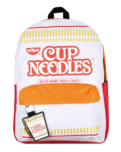 Bioworld Nissin Ramen Cup Noodles More Than A Soup Travel Backpack With Padded Laptop Pocket | Backpacks4Less