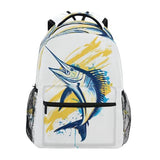 FUQIUMI Fish Backpack for School Lightweight Backpack for Boys Girls Schoolbag Bookbag for Kids, A01E18010