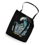 Even The Wind And Waves Obey Him Mark 4:41 Tote Bag
