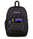 JanSport Cross Town Plus Backpack - Large Main Compartment, Side Water Bottle Pocket, 15-Inch Padded Laptop Sleeve - Bad Bows