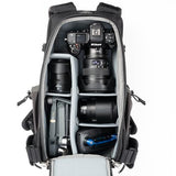 Think Tank Backlight Sprint Lightweight Slim Camera Daypack Backpack for DSLR, Mirrorless, Photography and Video - Slate Black