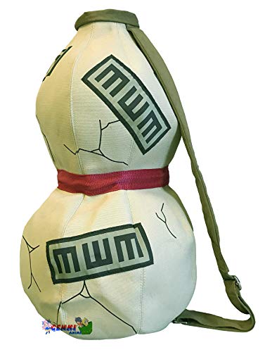 JEWUNO Naruto Gaara's Gourd Special Backpack Bag ~ Official Licensed Gaara Backpack