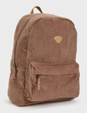 Billabong Womens Schools Out Cord Backpack, Brown
