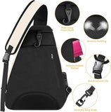 Ytonet Tennis Bag, Tennis Sling Backpack Crossbody for Men Women