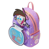 Loungefly Nickelodeon: Fairly Odd Parents Lenticular Timmy Turner with Fishbowl Cosmo and Wanda Mini-Backpack, Amazon Exclusive