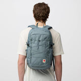 Fjällräven Skule 24 Backpack - Spacious Storage, Padded Back Panel, Breathable Design - Travel, Hiking, School, Nimbus Blue, One Size