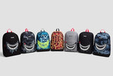 Hurley Unisex-Kids Graphic Backpack, Lava, One Size