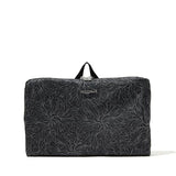 Baggallini Women's Carryall Expandable Packable Tote, Midnight Blossom
