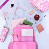 Lilly Pulitzer Large Backpack with Pockets, Adjustable Straps and Top Handle, Bookbag for Work and Travel