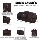 Eddie Bauer Stowaway Packable Duffel Bag| Travel | Foldable | Lightweight | Durable | Ripstop Polyester | 23" Length | 45L Capacity - Sprig Green
