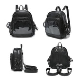 CHERRY SAUCE Devil Halloween Ita Backpack Crossbody Purse For Gothic Anime
