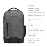 Timbuk2 Authority Laptop Backpack Deluxe, Eco Static