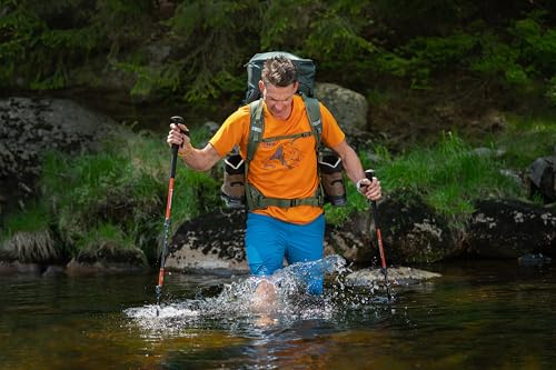 Deuter Futura Air Trek 50 + 10L Hiking Backpack - Black-Graphite