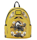 Loungefly Harry Potter Hufflepuff House Floral Tattoo Mini Backpack