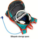AUUEYY Lightweight Cycling Hydration Backpack,Large Capacity Pack for Travel,Hiking,Climbing,Skiing,Running Daypack for Men Women (Green)