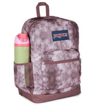 JanSport Cross Town Plus Backpack - Large Main Compartment, Side Water Bottle Pocket, 15-Inch Padded Laptop Sleeve - Ice Dye