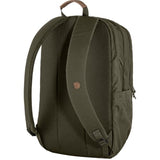 Fjällräven Raven 28 Backpack - Multi-Pocket Organization, Padded Support, Durable Fabric - Commuting, Travel, Dark Olive