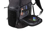 Tac-Six Command Pack, Backpack with Laptop and Pocket, 20 Inch/2260 Cubic inches / 37 L, Gray/Black, One Size, 10884