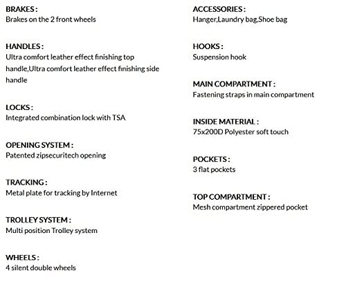DELSEY PARIS Chatelet Hard+ Hardside Luggage with Spinner Wheels, Champagne White, Checked-Medium 24 Inch