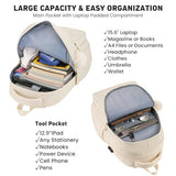 YAMTION School Bag for Women Girls,Laptop Backpack for College Students Secondary School Bags Book Bag Back Pack,Mochilas Mujer Morrales Escuela