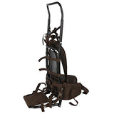 TIMBER RIDGE Aluminum External Frame Hiking Backpacks with Adjustable Height, Lightweight & Foldable for Camping, Hiking, Travel, Outdoor