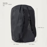 Troubadour Elemental Duffle - Black