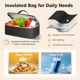 Ytonet Rolling Teacher Bag with Teacher Tote & Rolling Teacher Bag with Insulated Lunch Carrier