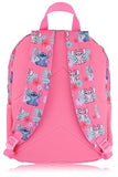 Disney Lilo and Stitch Backpack With Lunch Box for Girls with Glitter | Sequined Insulated Lunch Bag Lunch Box for Girls, Boys, Toddlers | Stitch Pink Backpack for School and Reusable Lunchbox