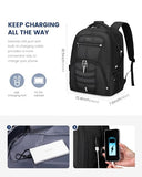 LOVEVOOK Large Laptop Backpack for Men,17.3Inch Heavy Duty Travel Backpack